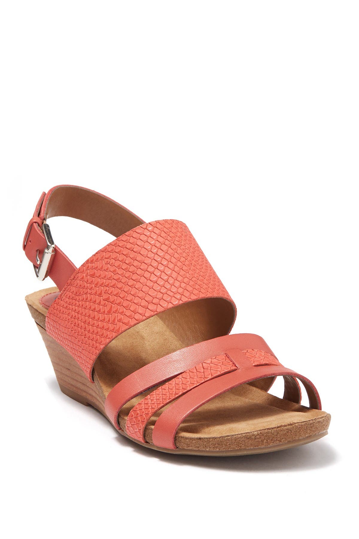 snake wedge sandal