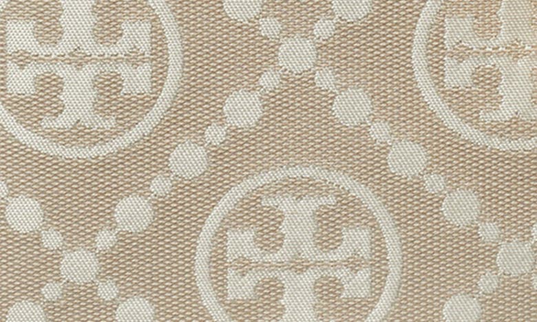 Tory Burch T Monogram Jacquard Cube In New Ivory