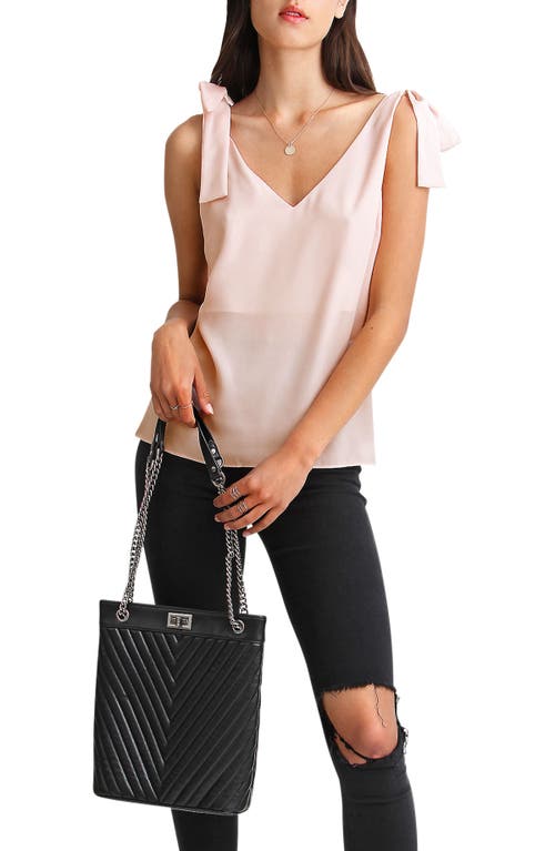 Belle & Bloom Feel For You V-neck Top - Blush