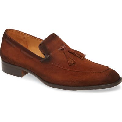 Mezlan Tempoli Tassel Loafer- Brown