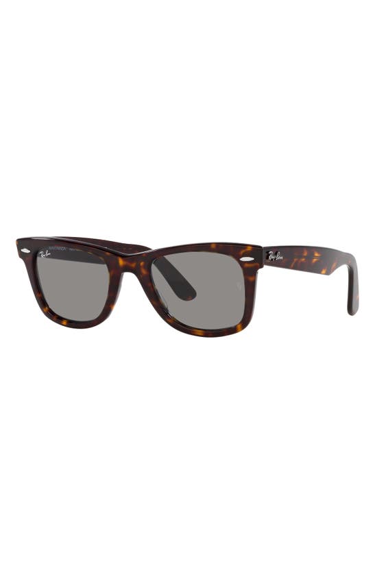 Shop Ray Ban Ray-ban Classic Wayfarer 50mm Sunglasses In Grey