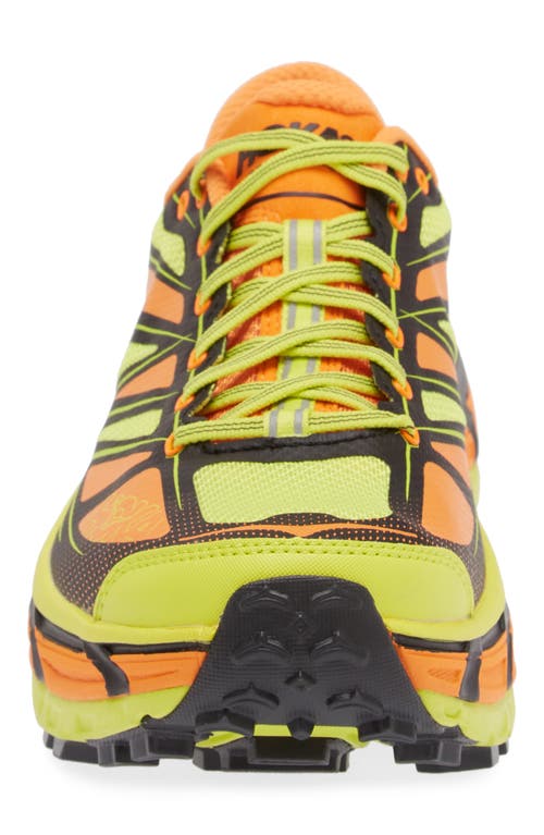 Shop Hoka Mafate Speed 2 Sneaker In Electric Tangerine/citrus