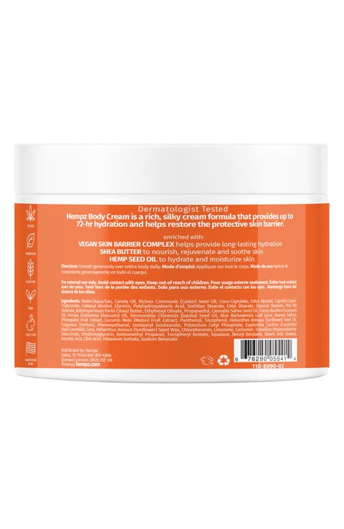 Hempz Sweet Pineapple & Honey Melon Herbal Body Cream In Sweet Pineapple Honey Melon