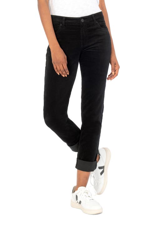 Shop Kut From The Kloth Catherine Crop Boyfriend Jeans In Black