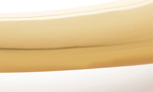 Monica Vinader Nura Reef Thin Bangle In 18ct Gold Vermeil/ster Silver