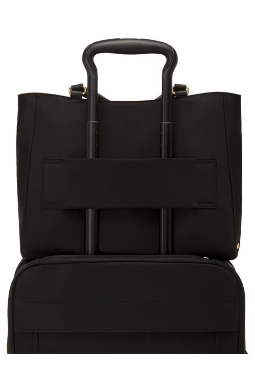 Shop Tumi Medium Valetta Tote In Black/gold