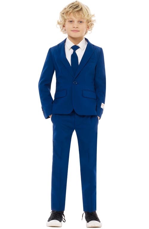 OppoSuits Navy Royale Two-Piece Suit & Tie in Blue