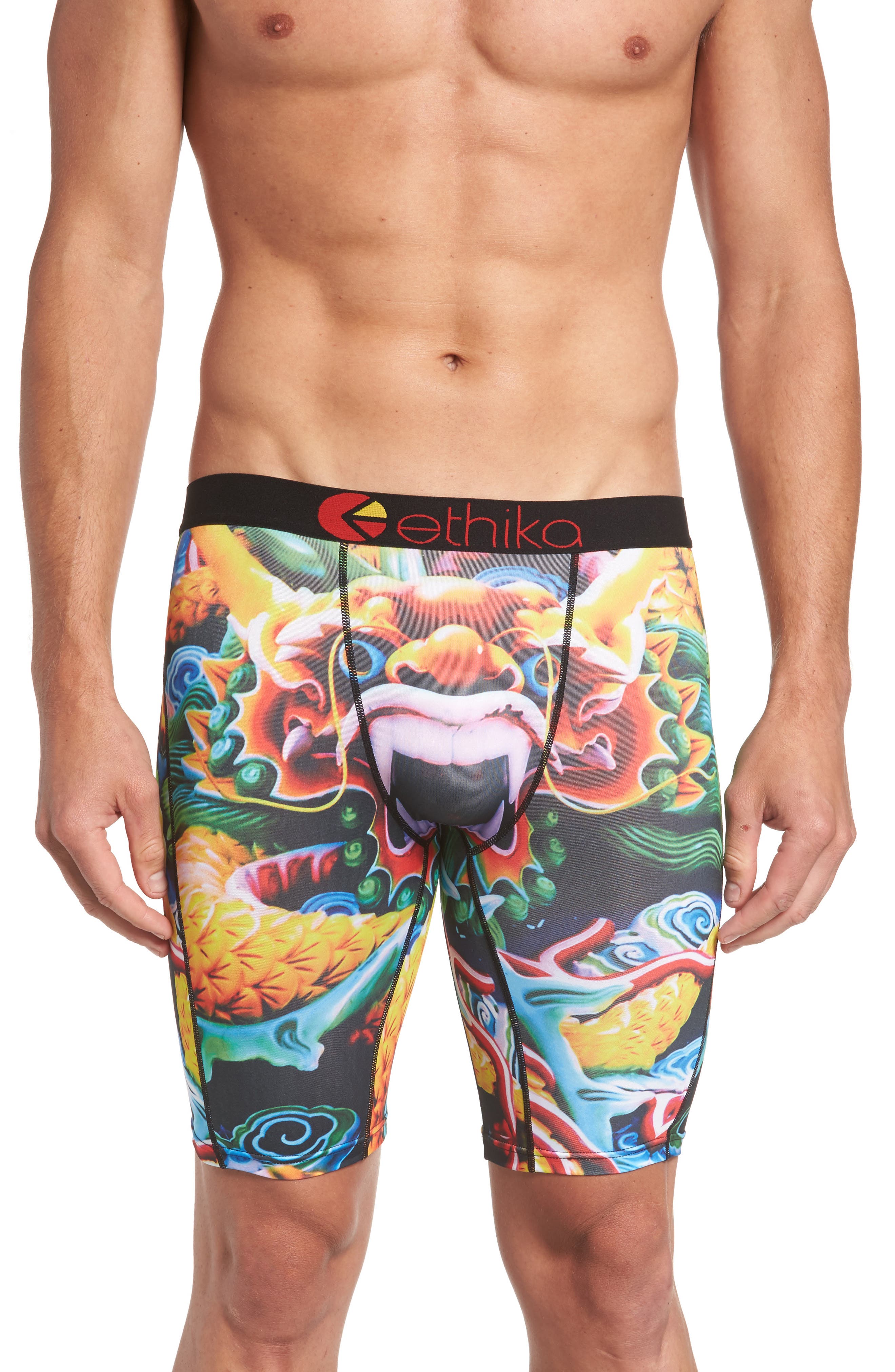 Ethika Year Of The Dragon Stretch Boxer Briefs Nordstrom