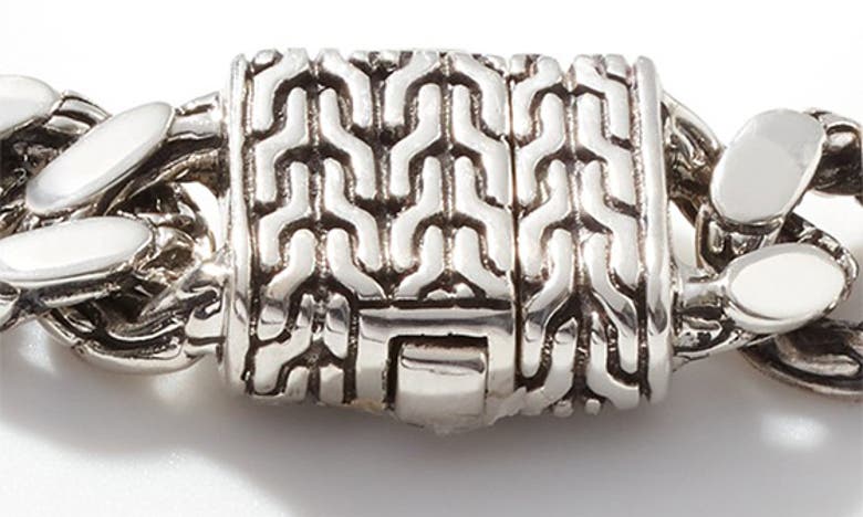 Shop John Hardy Curb Chain Bracelet In Silver