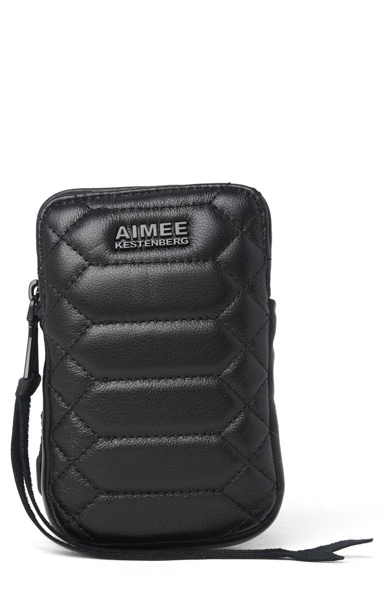 Aimee Kestenberg Capri Quilted Leather Crossbody Phone Bag Nordstromrack Aimee Kestenberg Capri Quilted Leather Crossbody Phone Bag Nordstromrack