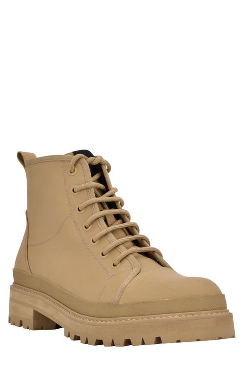 Calvin Klein Lace-Up Boot Medium Brown at Nordstrom,
