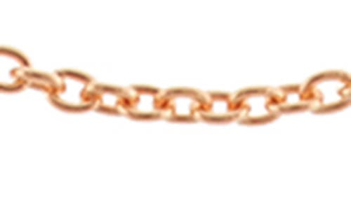 Fzn Adjustable Chain Necklace In Rose
