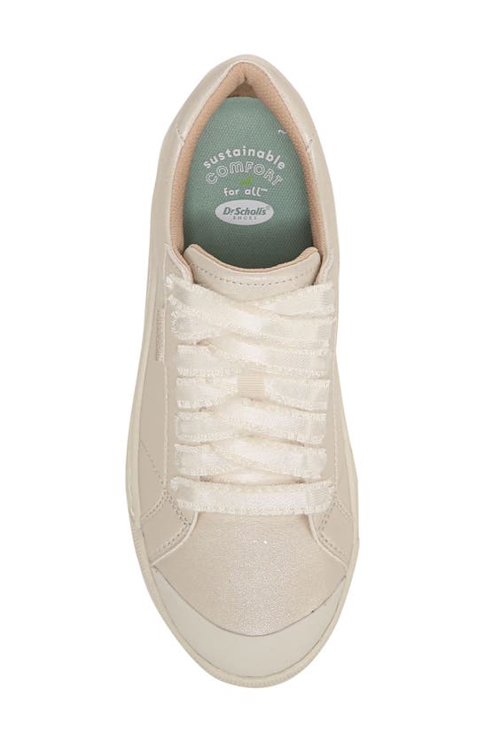 Shop Dr. Scholl's Time Off Sneaker In Champagne