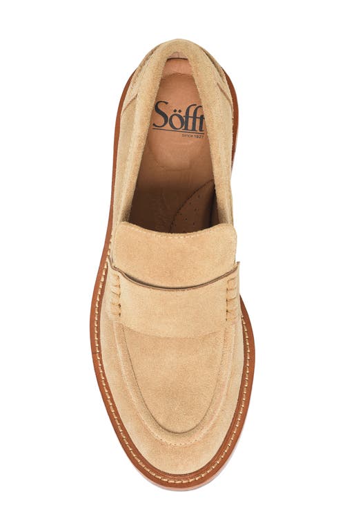 Shop Söfft Meryl Water Resistant Loafer In Sand