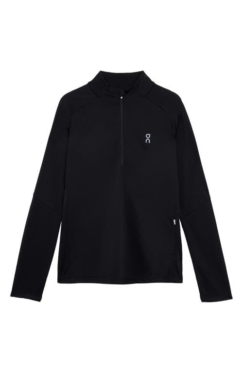 On Climate Shirt In Black