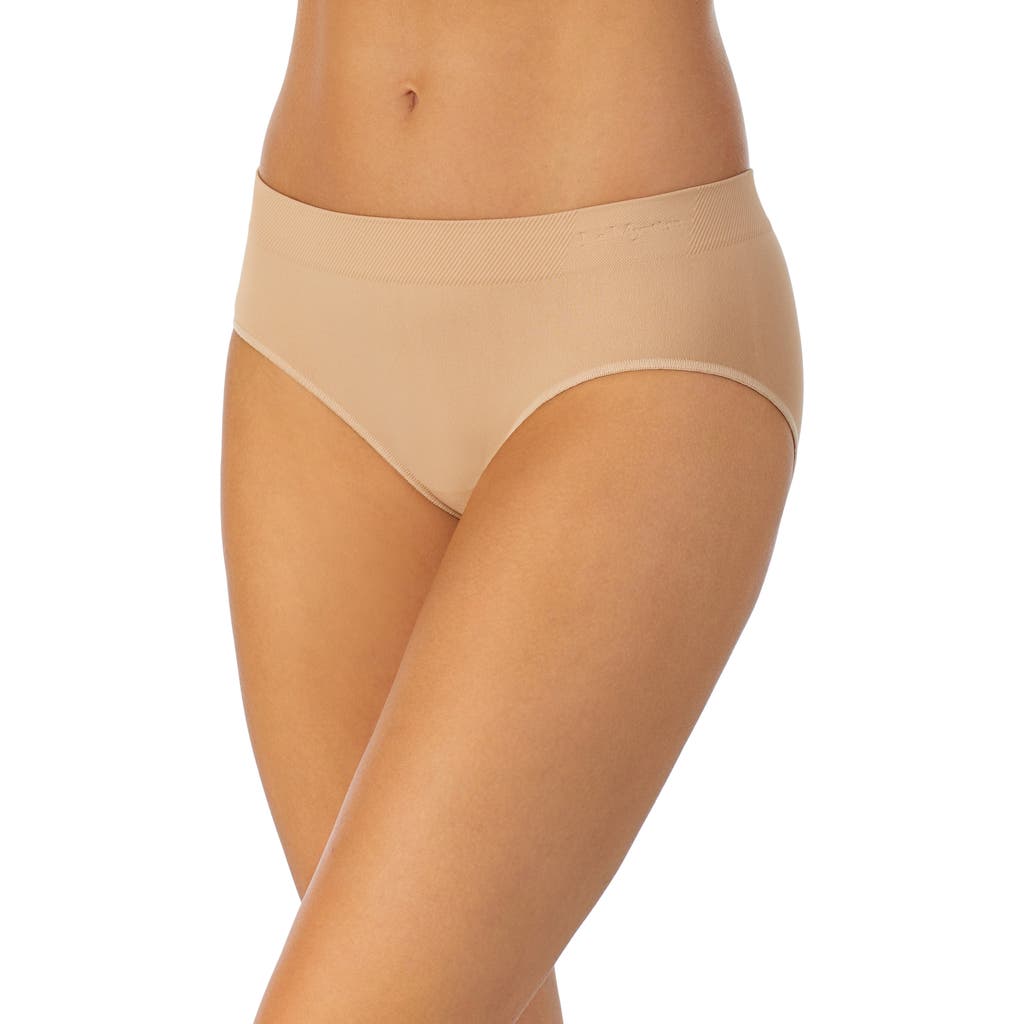 Le Mystere Le Mystère Seamless Comfort Hipster In Ivory/tan Print