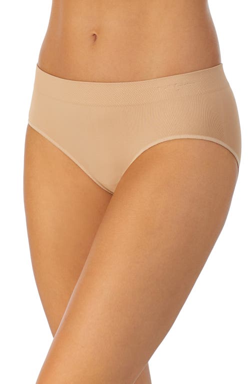 Shop Le Mystere Le Mystère Seamless Comfort Hipster In Ivory/tan Print