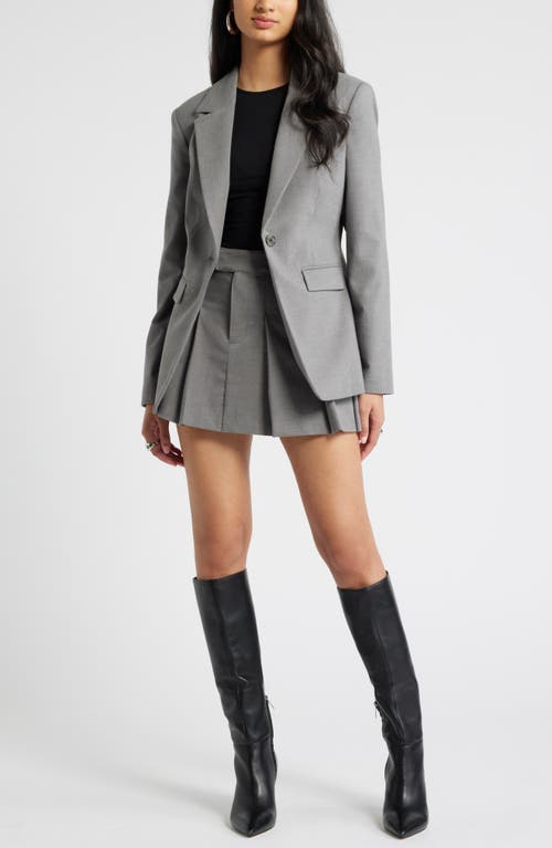 OPEN EDIT OPEN EDIT PLEATED A-LINE MINISKIRT