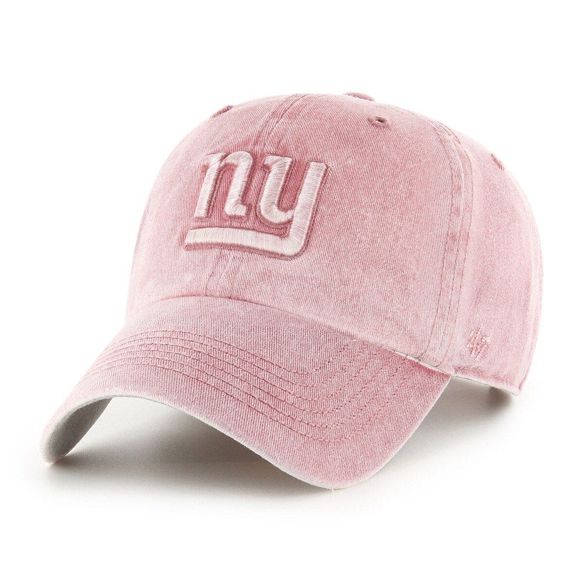 '47 Women's '47 Pink New York Giants Mist Clean Up Adjustable Hat