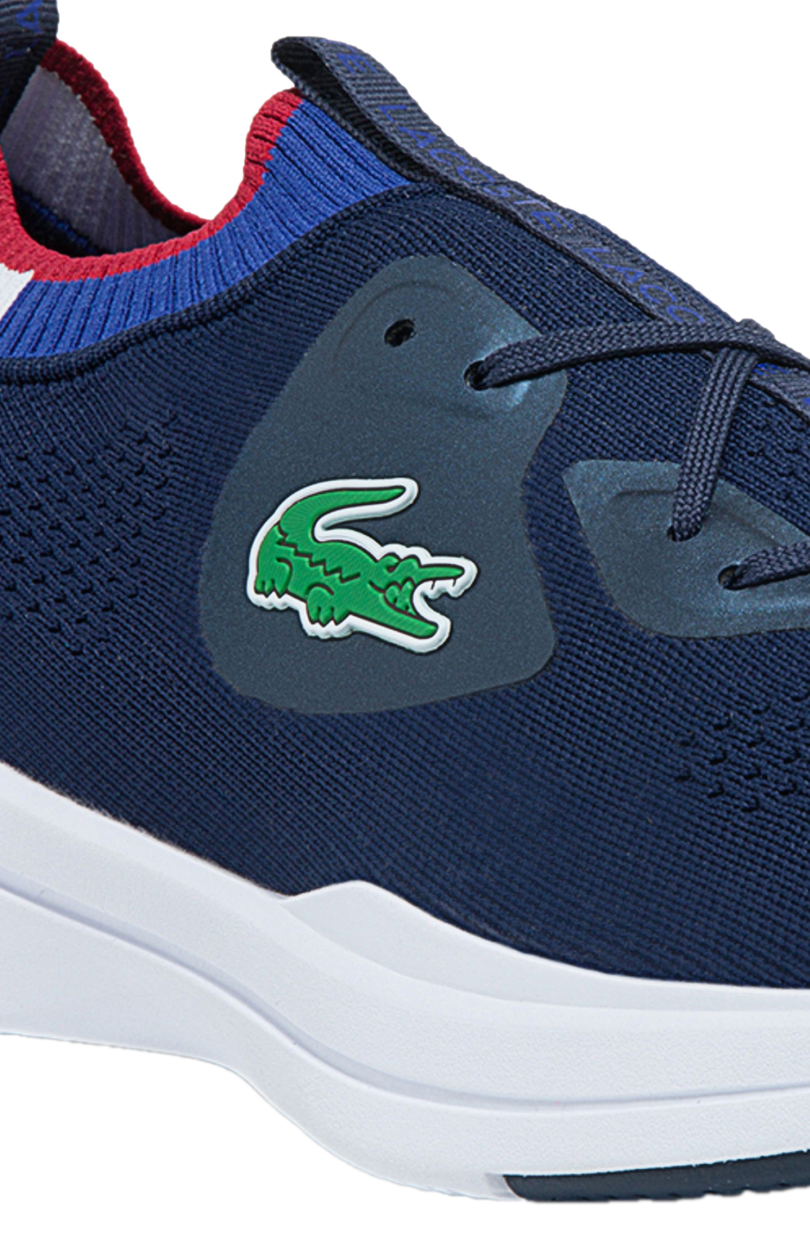 lacoste run spin knit