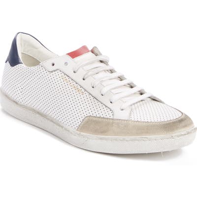 Saint Laurent Low Top Sneaker, White