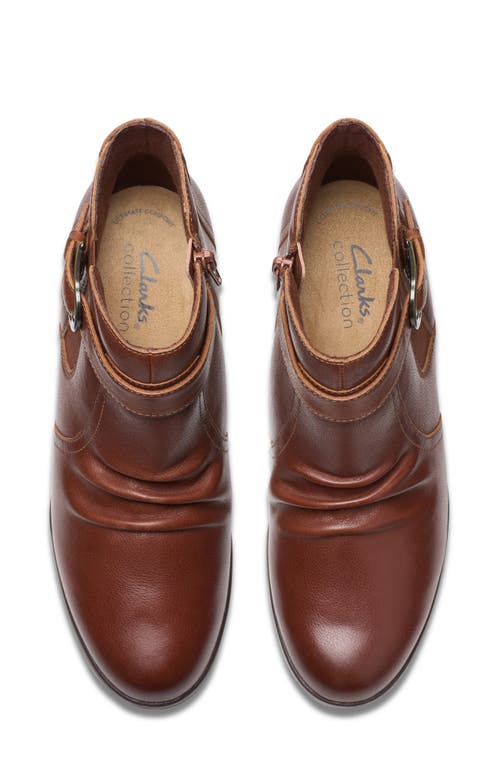Clarks ® Emily2 Opal Bootie In Tan Leather