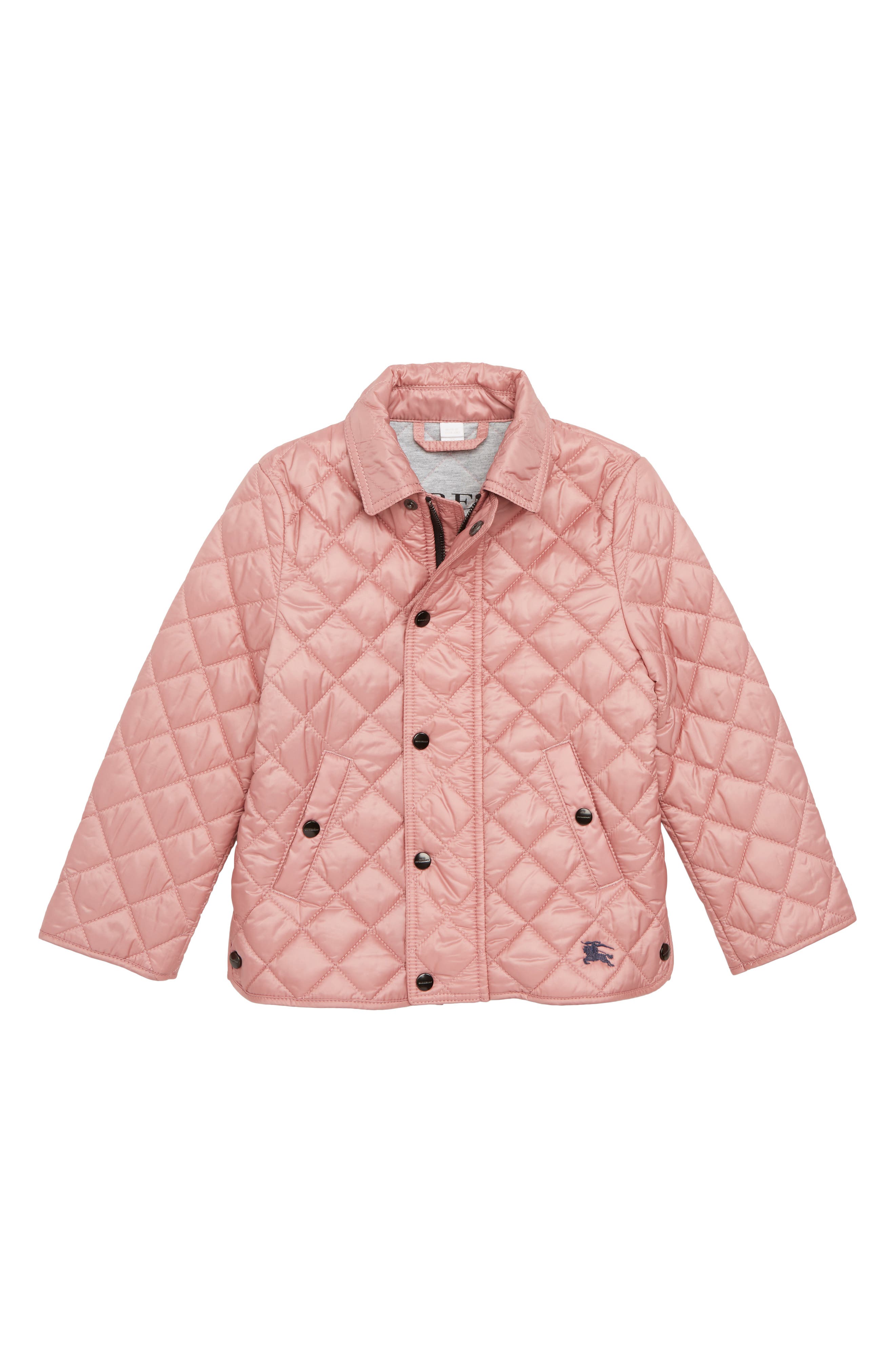 Burberry Diamond Quilted Jacket (Toddler Girls) Nordstrom