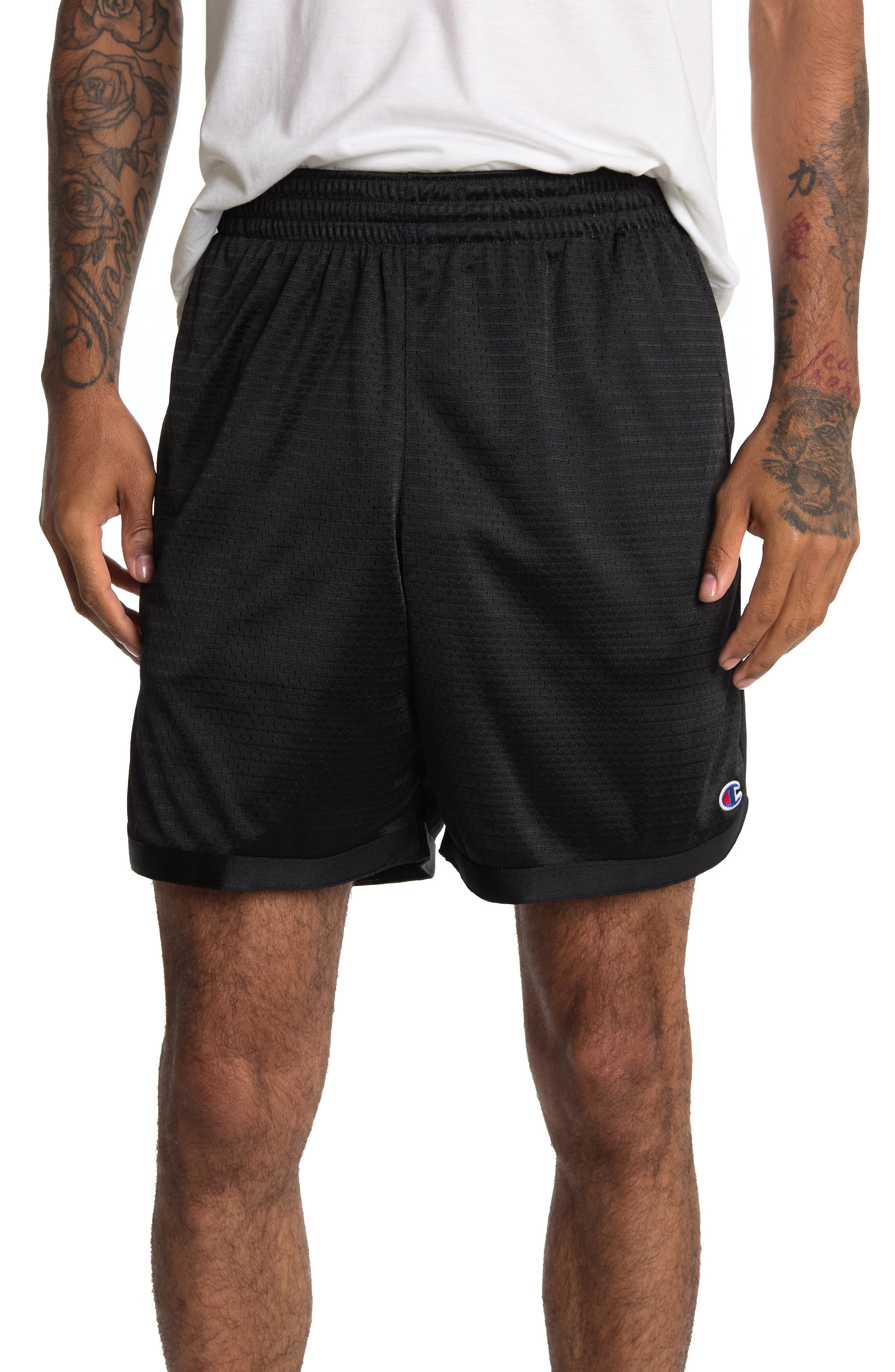 mesh jersey shorts