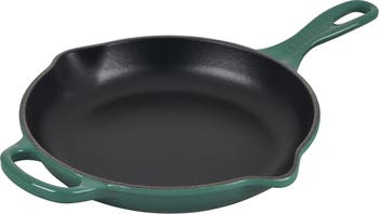Le Creuset Enameled Cast-Iron 10-1/4-Inch Square Skillet Grill, Cerise  (Cherry Red)