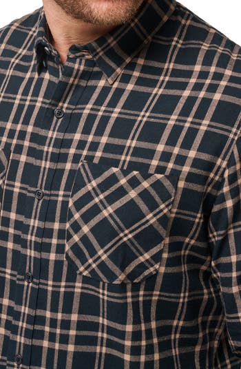 CLOUD FLANNEL BUTTON-UP