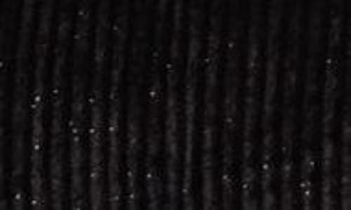 Moncler Cochevisse Metallic Corduroy Down Jacket In Black