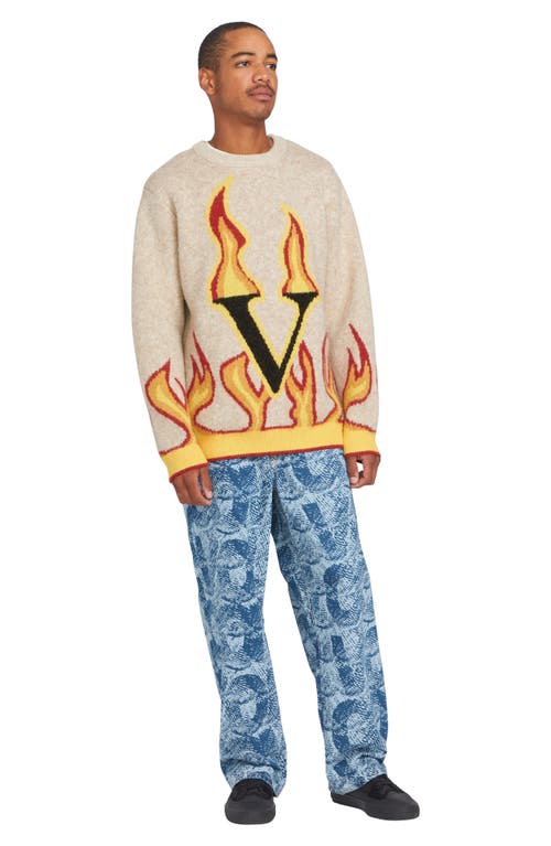 Shop Volcom X Fergus Purcell Fergadelic Jeans In Road Sky