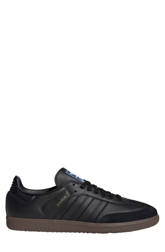 Adidas Originals Gender Inclusive Samba Og Sneaker In Core Black/ Core Black/ Gum5