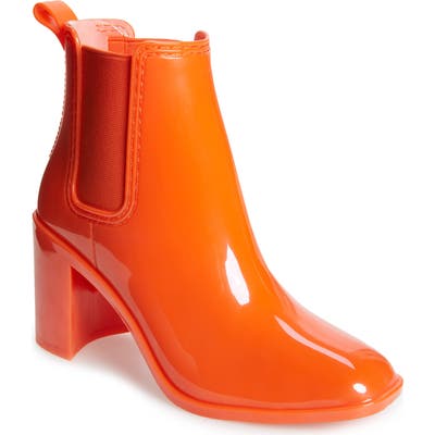 Jeffrey Campbell Hurricane Waterproof Boot, Orange