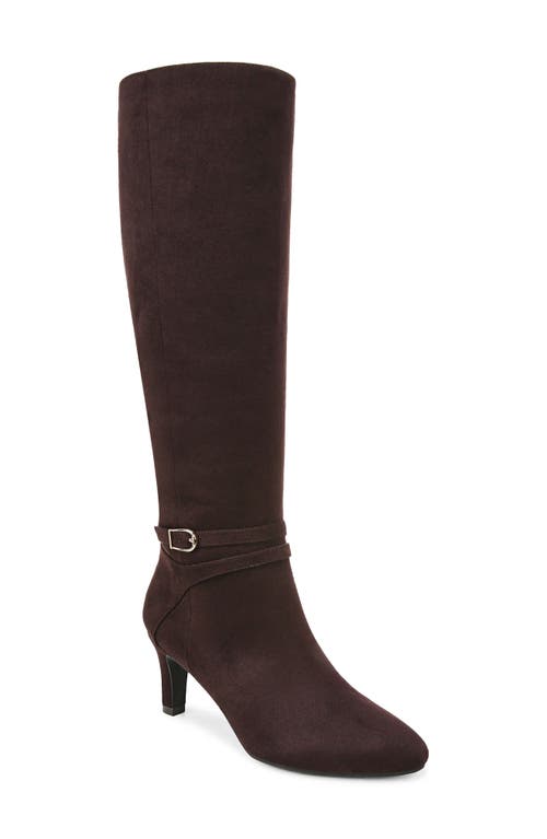 Shop Lifestride Guild Tall Boot In Dark Chocolate