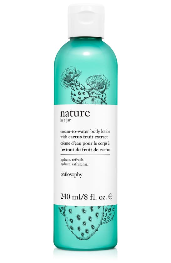 PHILOSOPHY OF NATURE CREAM-TO-WATER LOTION