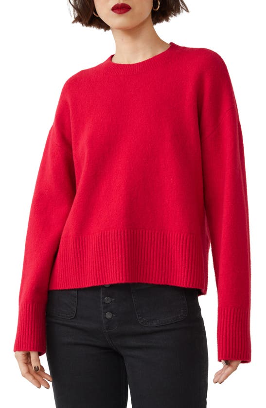 & Other Stories Relaxed Sweater In Red