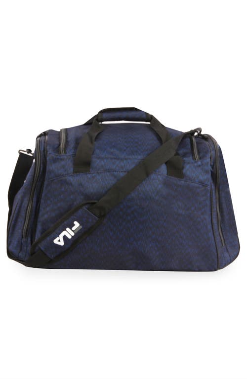 Fila Acer Duffle Bag In Static Blue