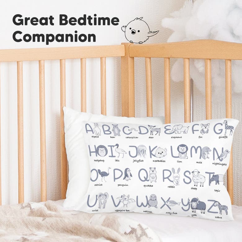 Keababies Printed Toddler Pillowcase 13x18" In Alphamals