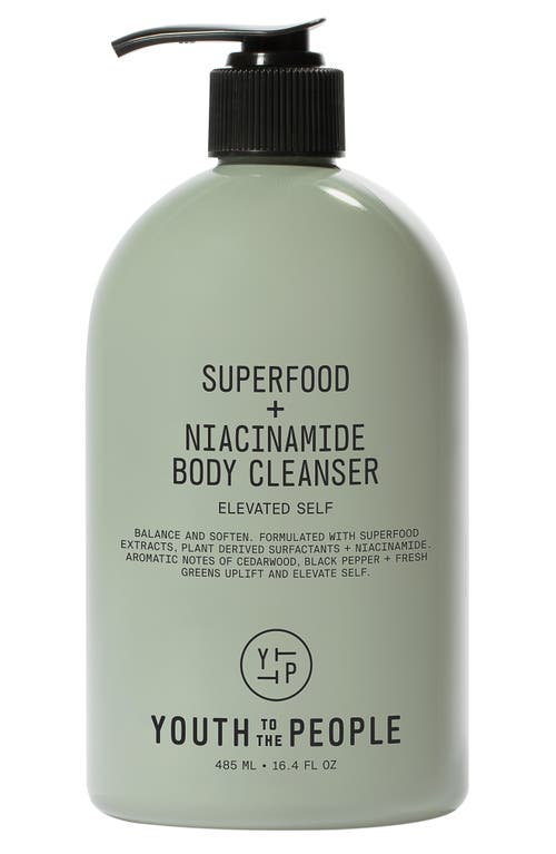 Superfood + Niacinamide Body Cleanser with Antioxidants & Hyaluronic Acid