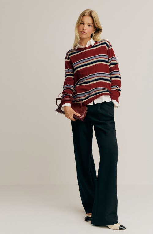 REFORMATION REFORMATION OVERSIZE CASHMERE & WOOL SWEATER