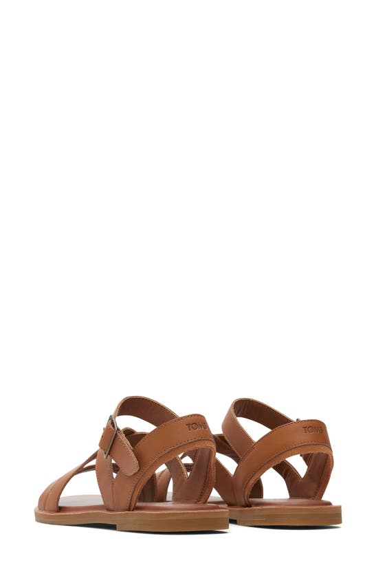 Toms Sloane Ankle Strap Sandal In Brown