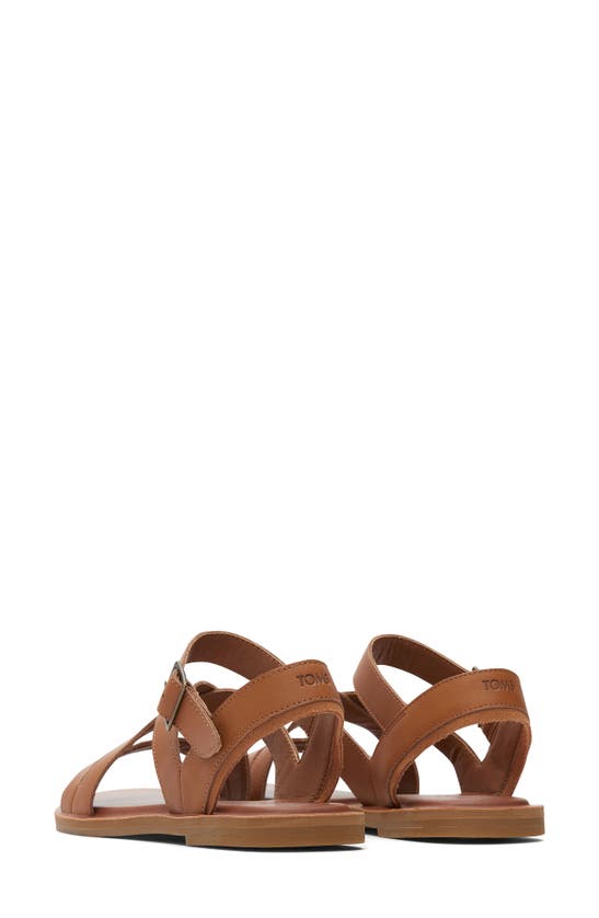 Shop Toms Sloane Ankle Strap Sandal In Brown