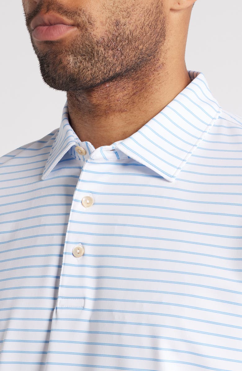 Peter Millar Russell Stripe Jersey Polo | Nordstrom