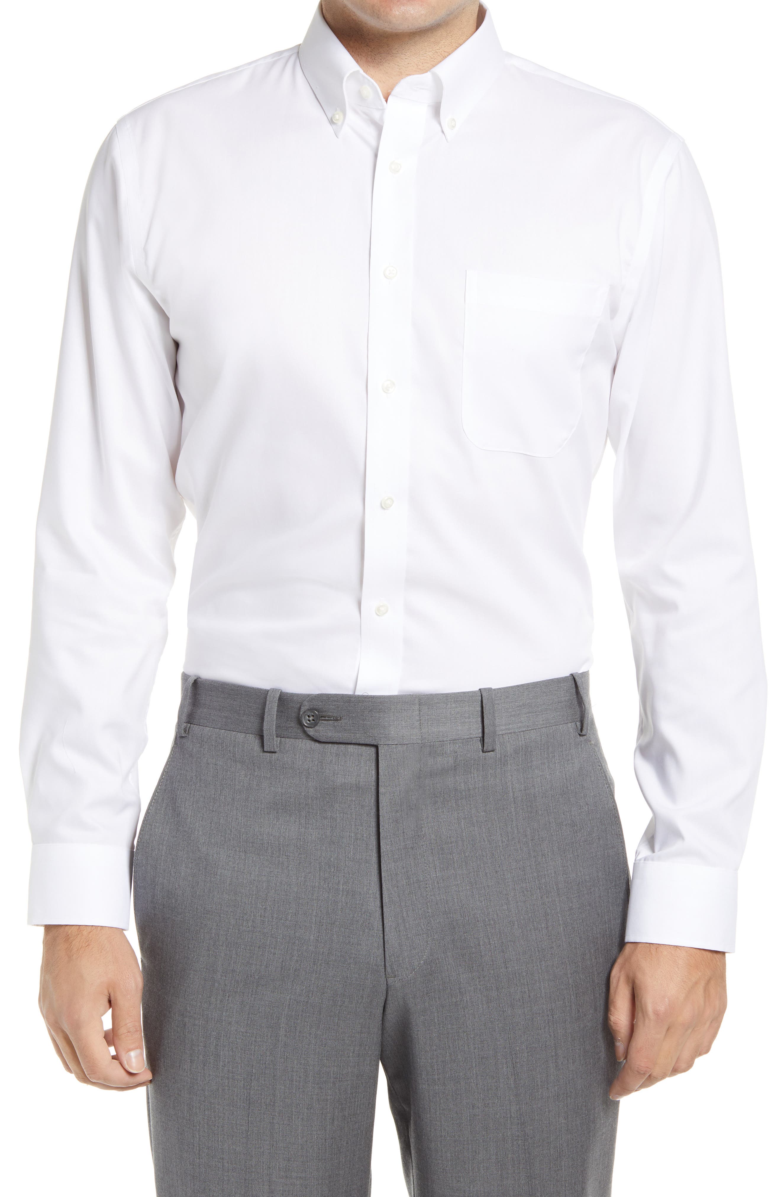 nordstrom white dress shirt