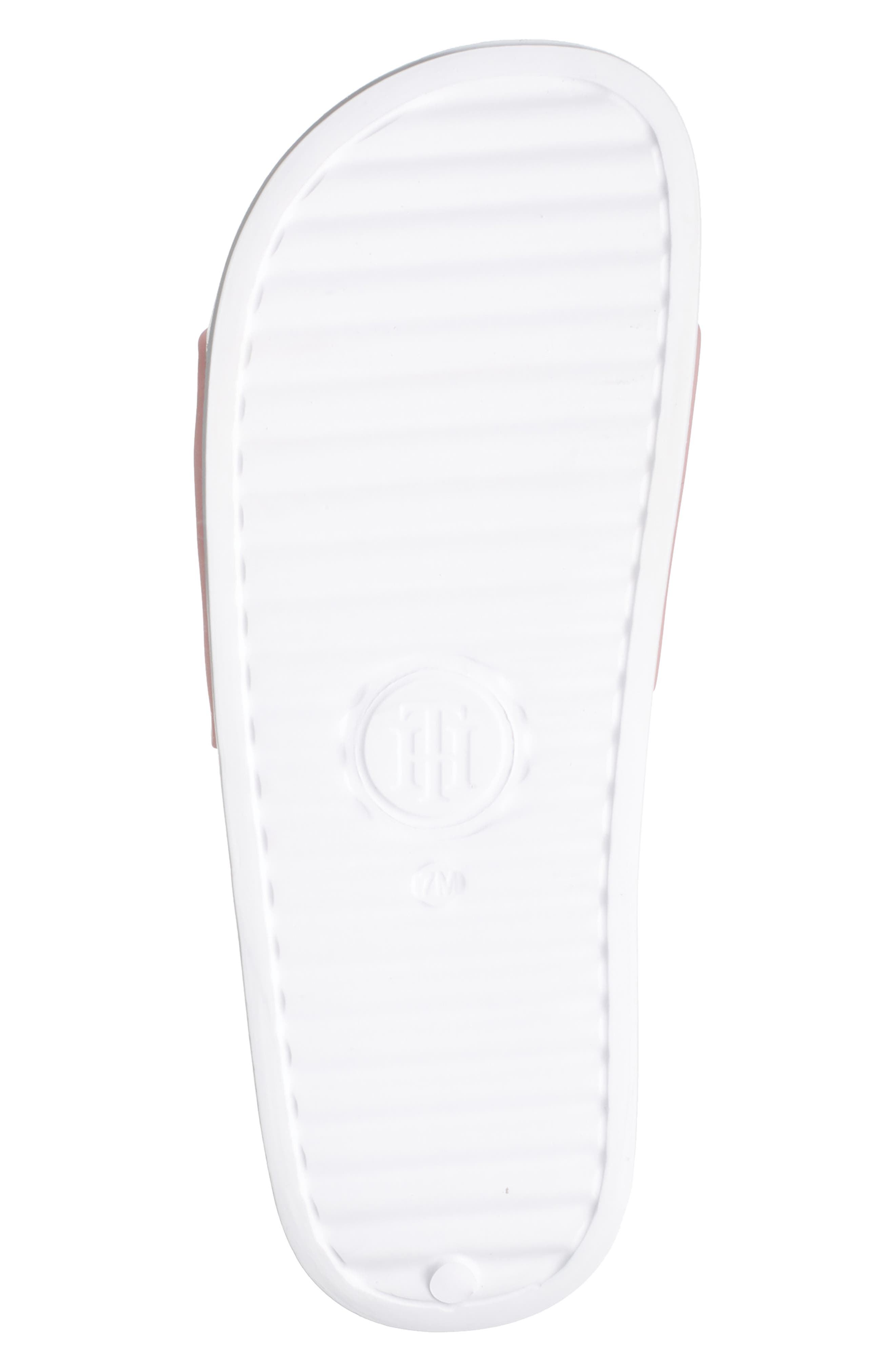 Tommy Hilfiger Lucite Slide Sandal In Light Pink Sy