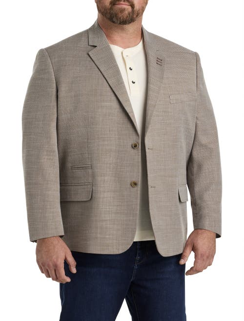 Shop Synrgy By Dxl Textured Sport Coat In Tan