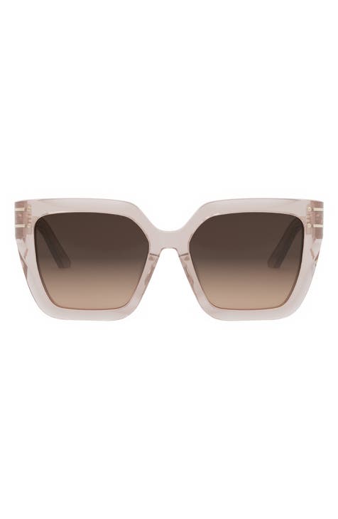 'DiorSignature S10F 55mm Butterfly Sunglasses