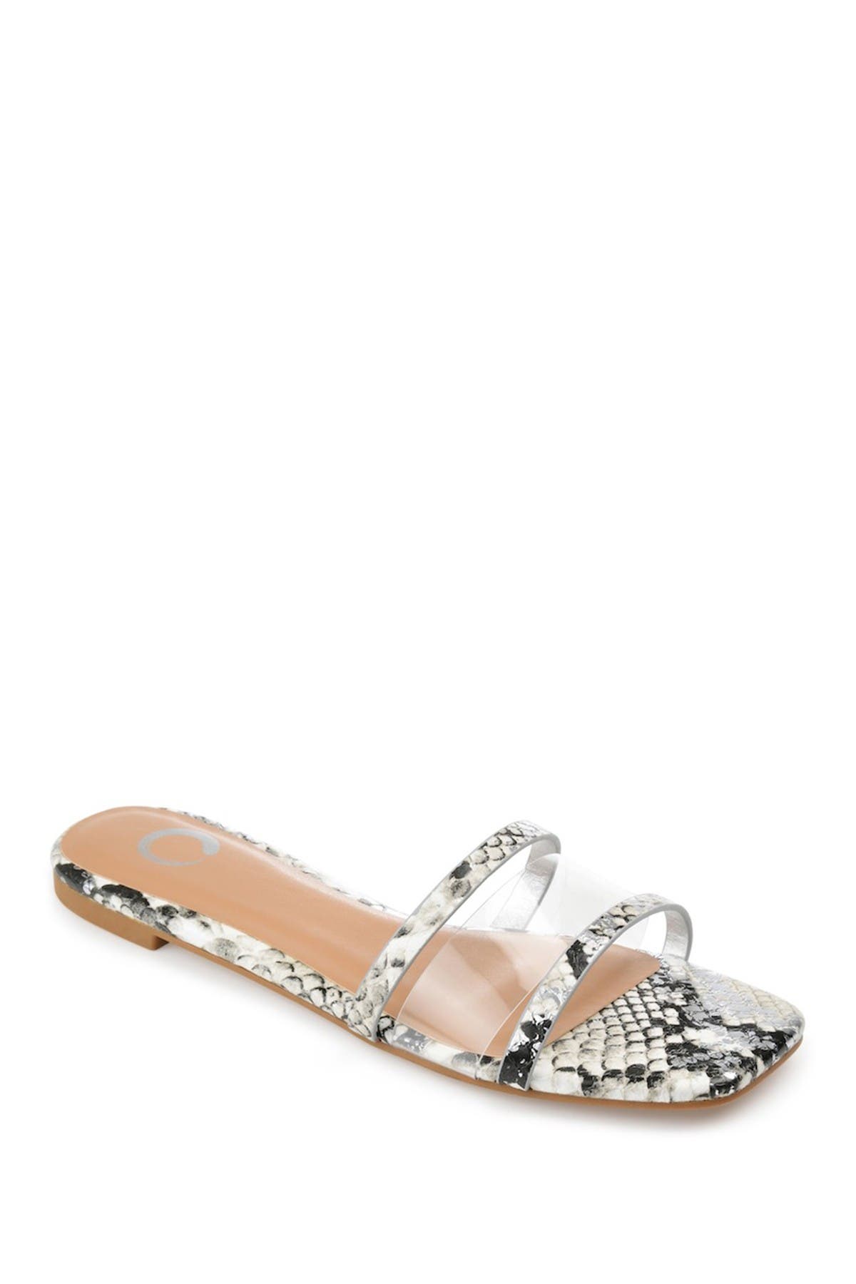 Journee Collection Women's Ramira Slide Women's Shoes In Snake