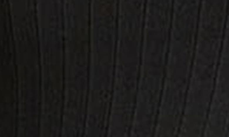 Shop Vince Semisheer Rib Long Sleeve Top In Black